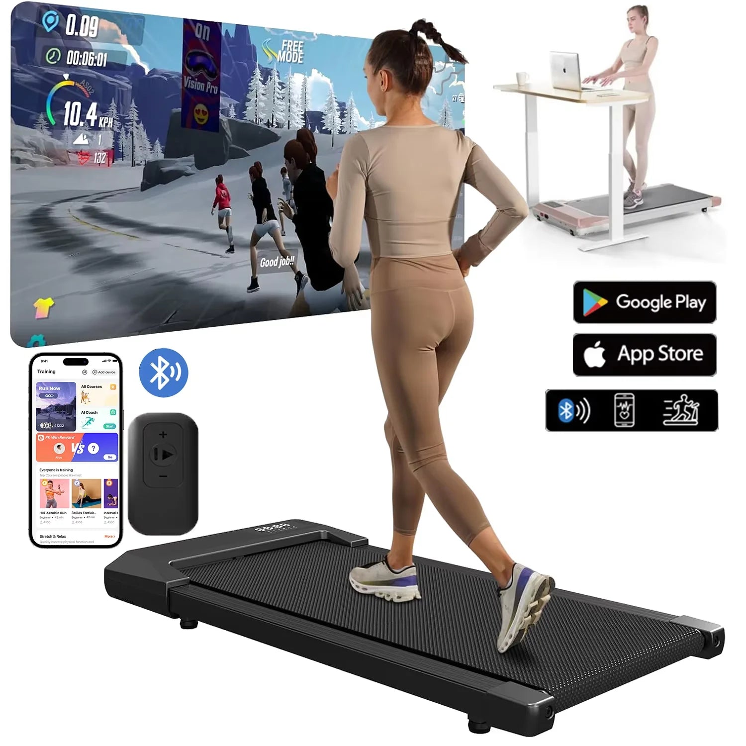 StepFit Under Desk Walking Pad